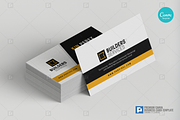 Construction Canva Business Card 01, a Business Card Template by PSDPixel (Thumbnail 3 of 4)