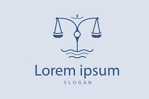 Classic Balance Scale Attorney Logo, a Branding & Logo Template by Maylianaw28