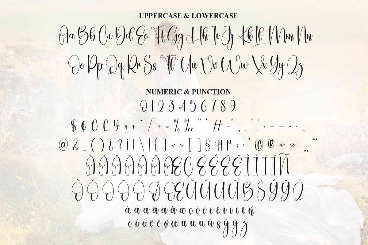 Bride | Script Font, a Handwritten Font by Scratchones (Photo 8 of 9)