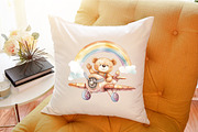 Aviator Bear Sublimation Clipart, an Illustration by Sublimation Artist (Thumbnail 6 of 6)