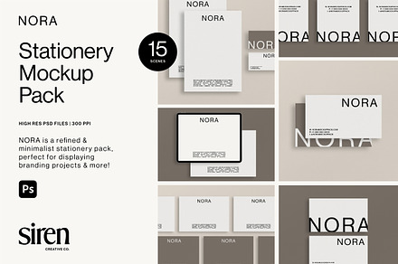 Minimal Stationery Mockup Pack