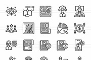 Business Administration Line Icons, an Icon by IconBunny (Thumbnail 2 of 2)