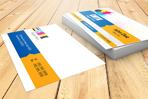 CMYK Visiting Card