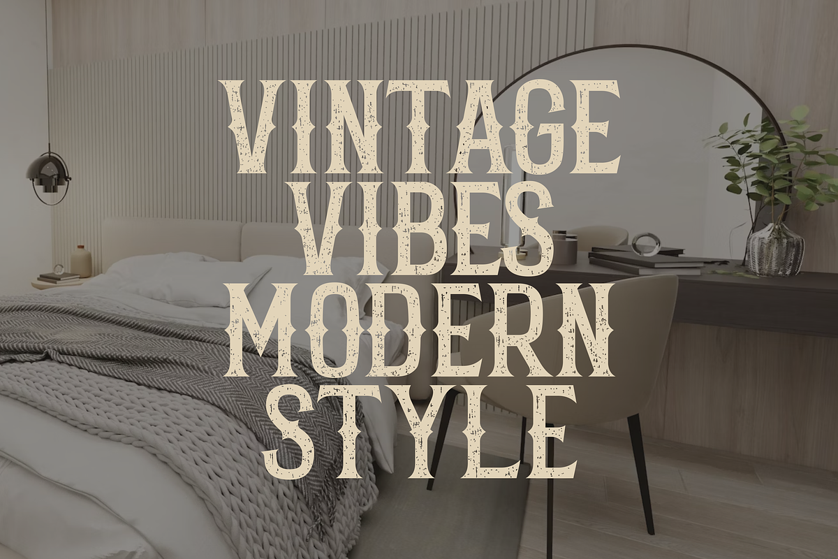 mixottally - serif vintage display f, a Font by zamjumps (Photo 5 of 10)