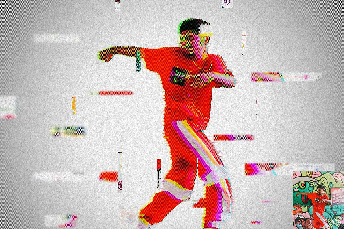 Digital Glitch Effect Ps Action, an Action Add-On by Studio Retouch (Photo 3 of 11)