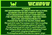 Cybernetic Man font, a Font by weknow (Thumbnail 6 of 8)