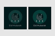 Eid Mubarak Design, a Decorative Illustration by Lakhan1998 (Thumbnail 5 of 6)