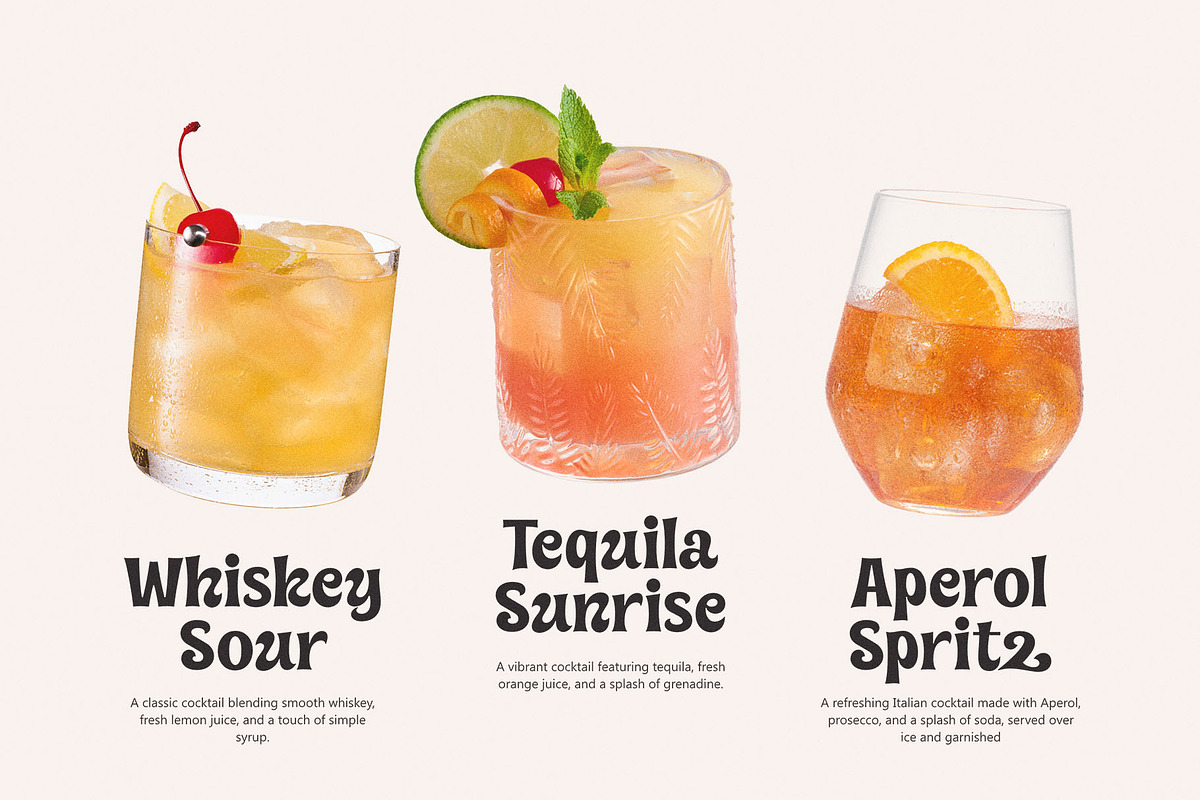 Jabula – Handcrafted Display Font, a Font by Four Lines Std. (Photo 5 of 10)