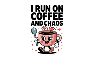 Coffee & Chaos Design Bundle SVG, a Food Illustration by Annudesign (Thumbnail 12 of 14)