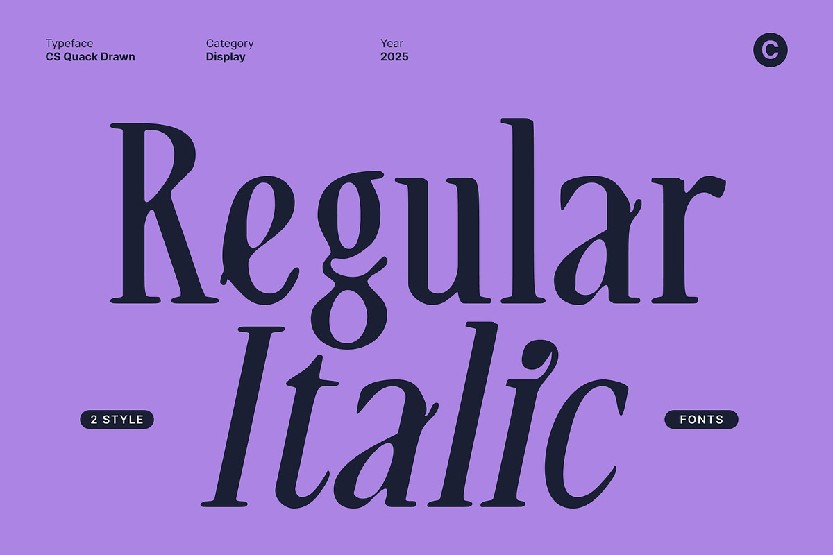 CS Quack Drawn, a Serif Font by Craft Supply Co. (Photo 2 of 8)