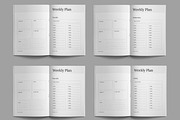 Weekly Planner Design Layout, a Stationery Template by ContestDesign (Thumbnail 2 of 4)