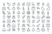 100+ Christmas Vector Icons, an Outline Icon by Vectors Market (Thumbnail 2 of 3)