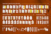 Movault – Bold Super Condensed Sans, a Sans Serif Font by Typia Nesia (Thumbnail 10 of 11)