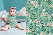 Floral seamless patterns, a Pattern Graphic by Nadia Grapes (Thumbnail 5 of 7)