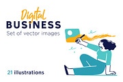 Business Concept illustrations, a Work Illustration by StonePic (Thumbnail 1 of 3)