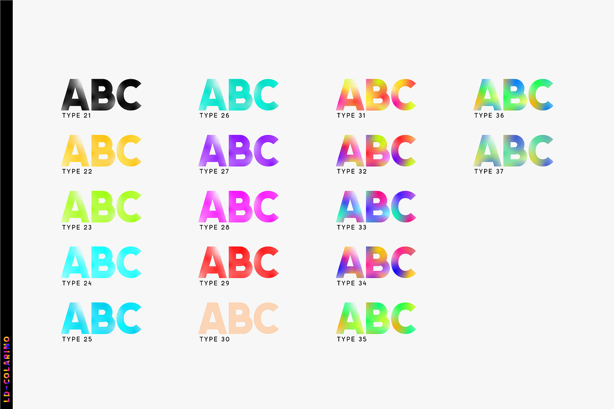 Colarino. Multicolor SVG-OTF fonts, a Symbol Font by Luxfont (Photo 12 of 12)