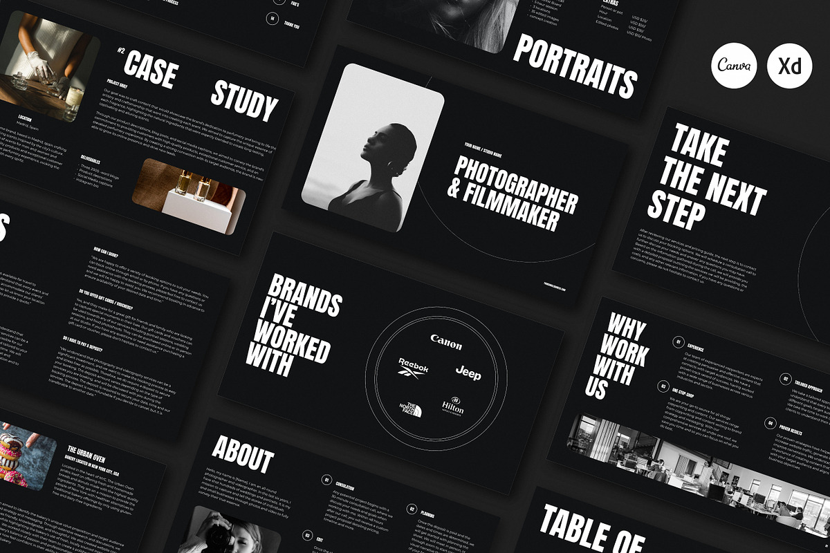 Studio / Services Guide • Moon, a Presentation Template by Two Moons Studio (Photo 1 of 13)