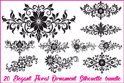 Decorative Floral Vector Bundle, an Illustration by hafijul (Thumbnail 1 of 21)