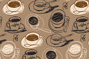 Coffee sketches, a Food Illustration by Twisted Tail (Thumbnail 2 of 5)