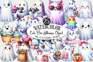 Cute Boo Halloween Sublimation, an Illustration by Designking