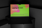 Laptop Screen Mockup, a Device Mockup by seulangagraphic (Thumbnail 5 of 5)