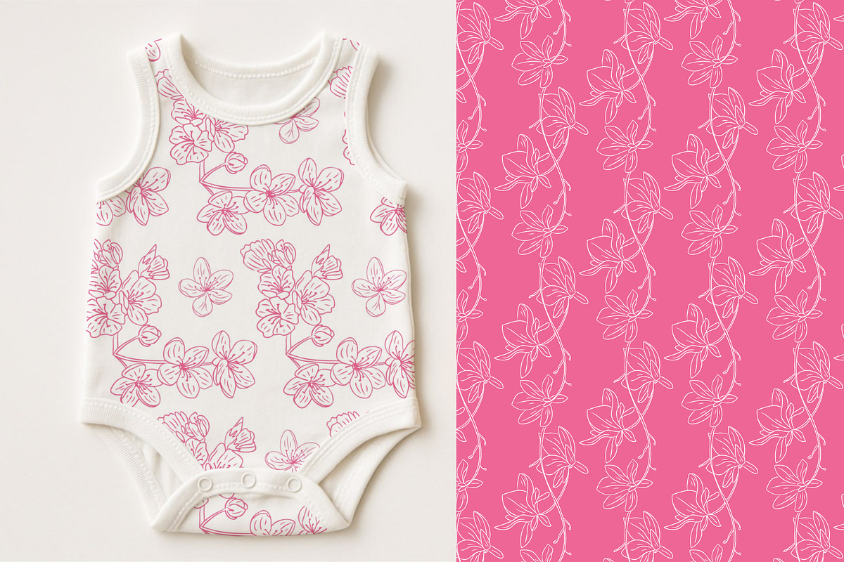 Spring Bloom, a Decorative Illustration by Decor Lines (Photo 9 of 12)