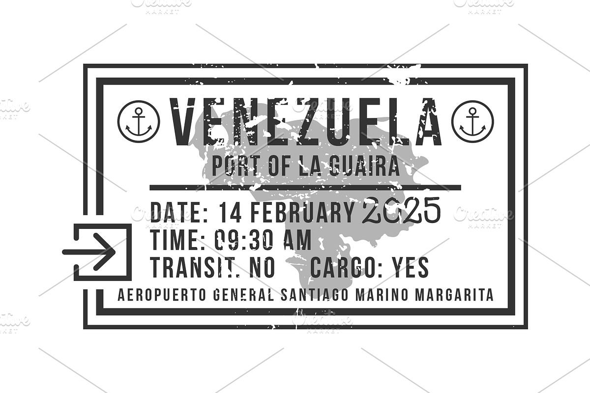 Passport Stamps & Travel Visa Signs, a Transportation Illustration by Kaushal Jangid (Photo 26 of 28)
