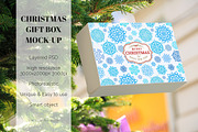 Gift Box Mockup, a Packaging Mockup by The Art of Pics (Thumbnail 2 of 3)