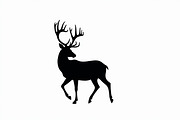 Majestic Deer Forest Silhouettes, an Illustration by hafijul (Thumbnail 2 of 7)