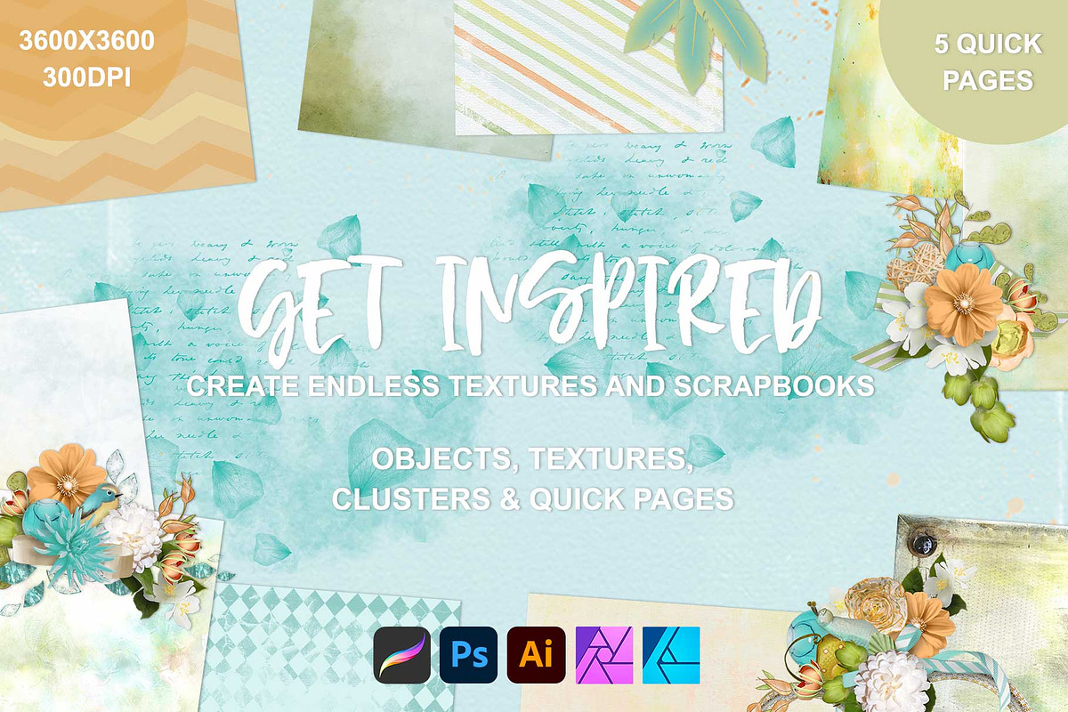 Get Inspired! Graphics & Textures, a Texture Graphic by Digidesignresort (Photo 1 of 3)