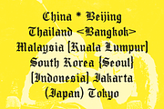 Cathdra - Gothic Blackletter Font, a Blackletter Font by Indotype Foundry (Thumbnail 3 of 10)