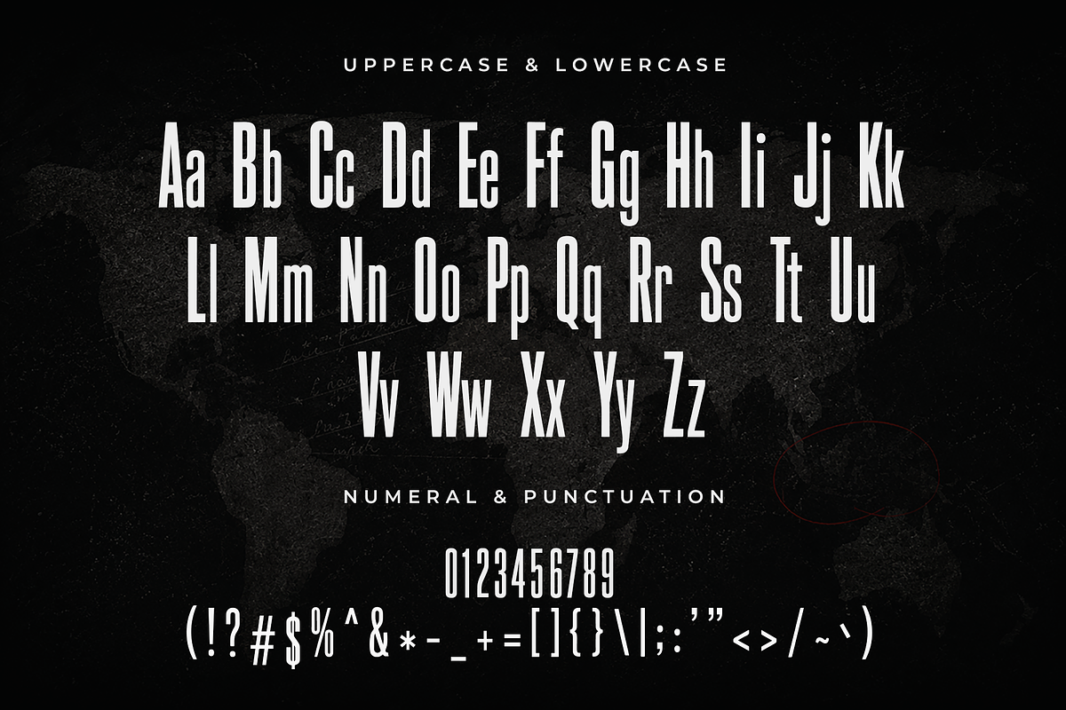 Coldcase - Modern Display Font, a Sans Serif Font by overlaytemplates (Photo 4 of 5)