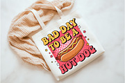 Bad Day to Be a Hot Dog T-Shirt, an Illustration by Watercolor design (Thumbnail 3 of 3)