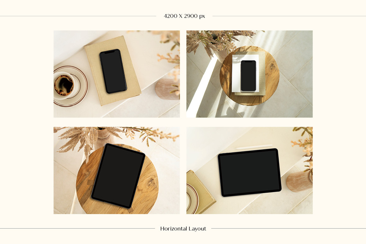 Digital Device Mockup SET, an iPhone Mockup by LOPEstudio (Photo 2 of 8)