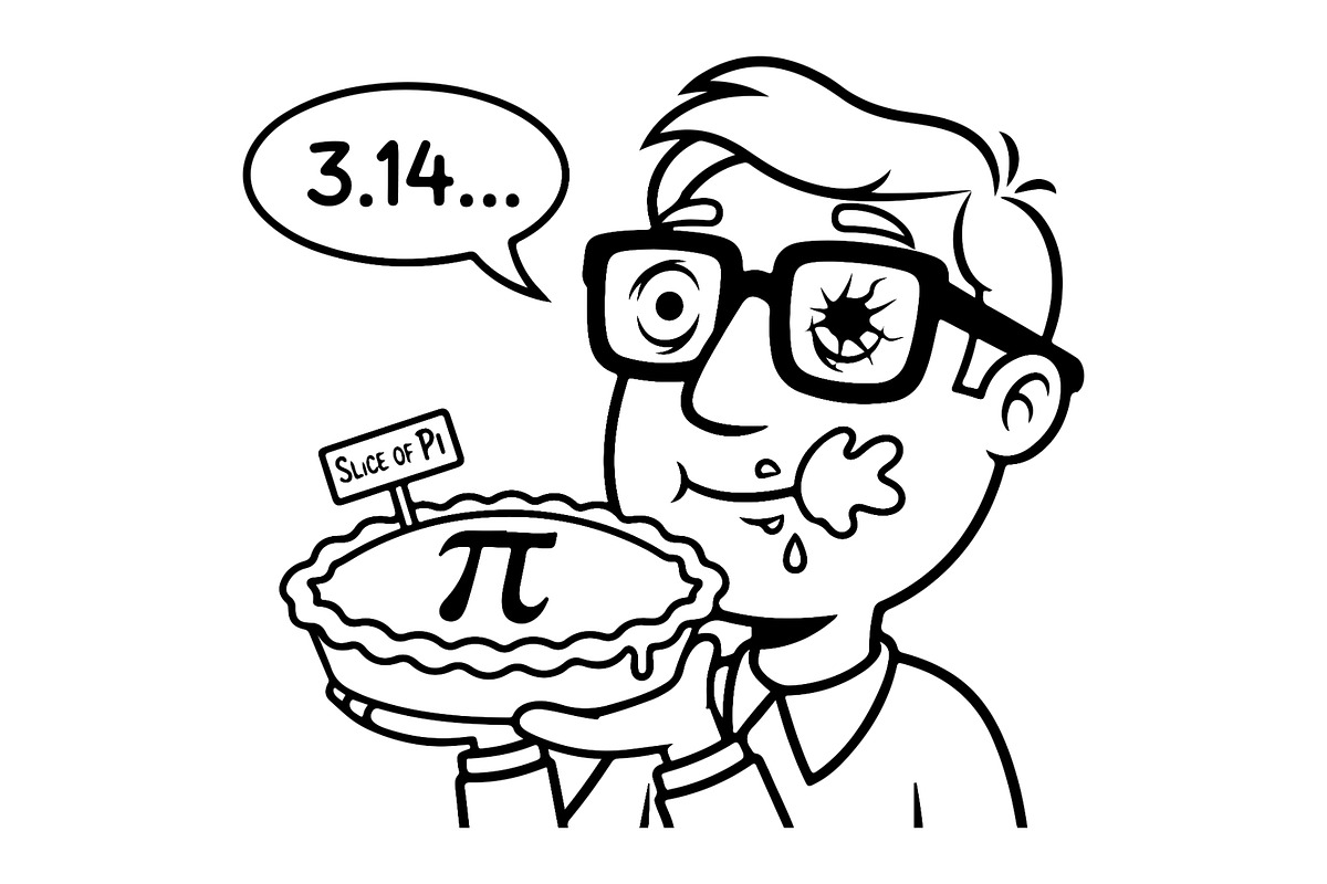 Pi Day Math Quote Bundle, an Education Illustration by Designer_Momina (Photo 14 of 16)