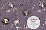 Kawaii Halloween Seamless Patterns, a Pattern Graphic by KaramfilaS (Thumbnail 15 of 32)