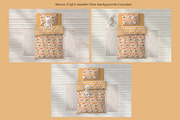 Kid Bedding Mockup PSD, an Apparel Mockup by Anna Druzhkova (Thumbnail 4 of 7)