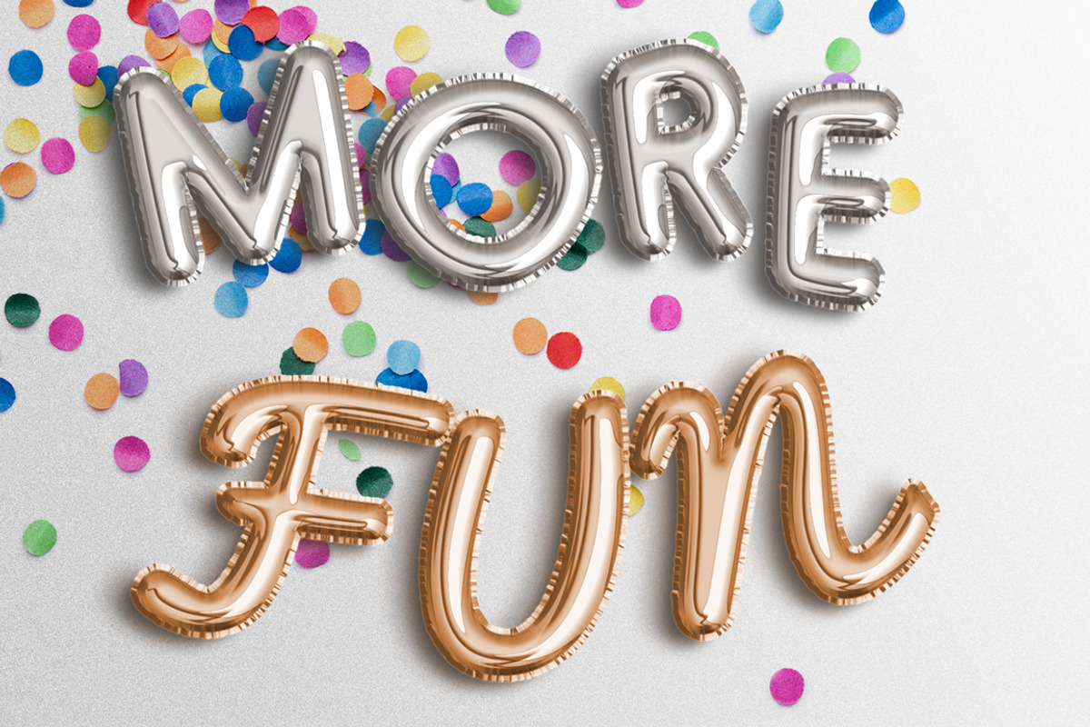 Foil Balloon Text Effect, a Layer Style Add-On by Evlogiev Studio (Photo 11 of 13)
