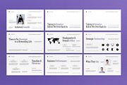 White Purple Company Profile Keynote, a Presentation Template by graphicook (Thumbnail 3 of 4)