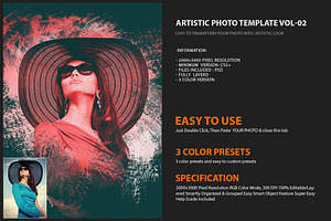 Artistic Photo Template Vol-02