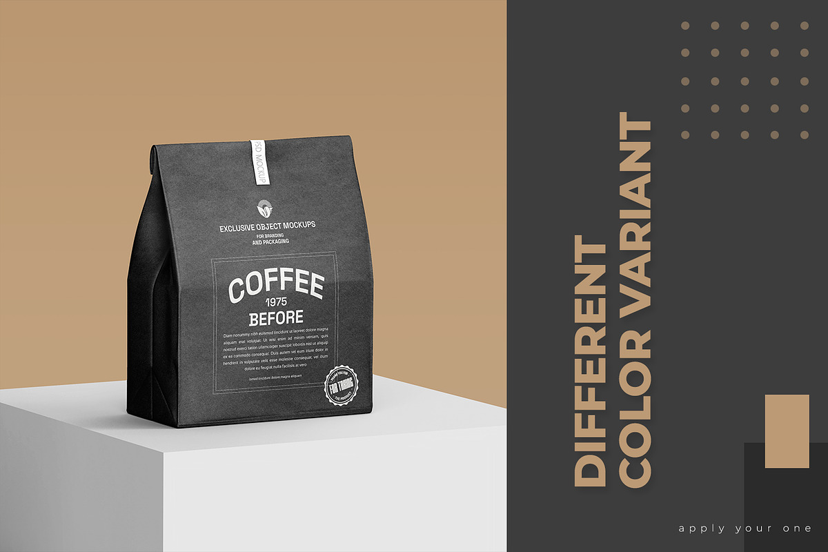 Kraft Paper Bag Mockup Packaging, a Packaging Mockup by Ram Studio LLC (Photo 3 of 4)