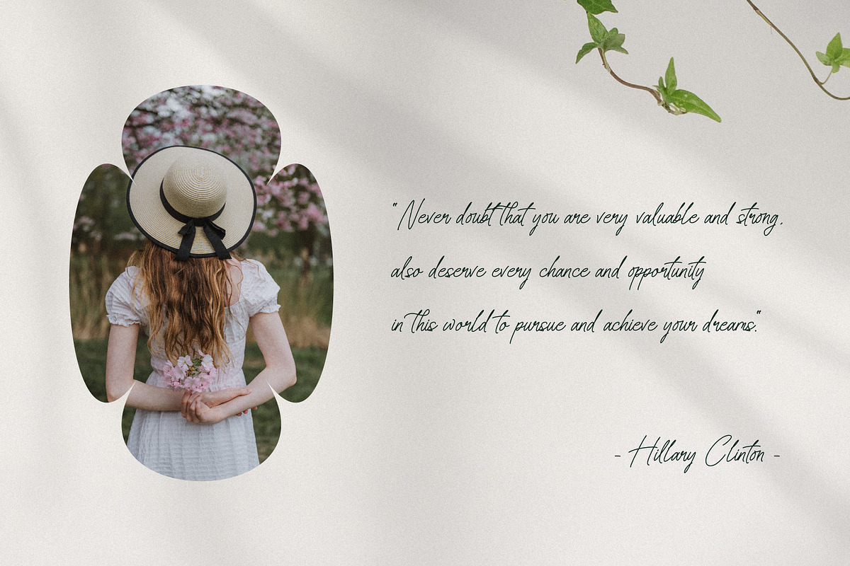Senofeetha, a Script Font by Integritype Studio (Photo 12 of 15)