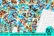 holiday dog breeds mega bundle, an Animal Illustration by TanuschArts (Thumbnail 20 of 24)