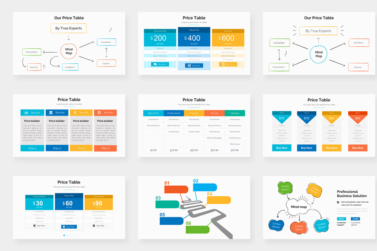 Vision Statements Pitch Deck Google, a Presentation Template by One Percent Studio (Photo 4 of 20)