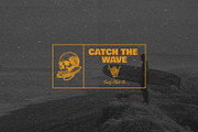 Vintage Surf Badge & Illustrations, an Illustration by elliazidi.designs (Thumbnail 6 of 7)