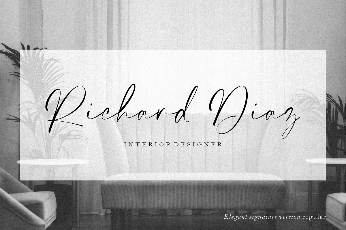 Elegant Signature – Casual Chic Font, a Script Font by RedyStudio (Photo 14 of 15)