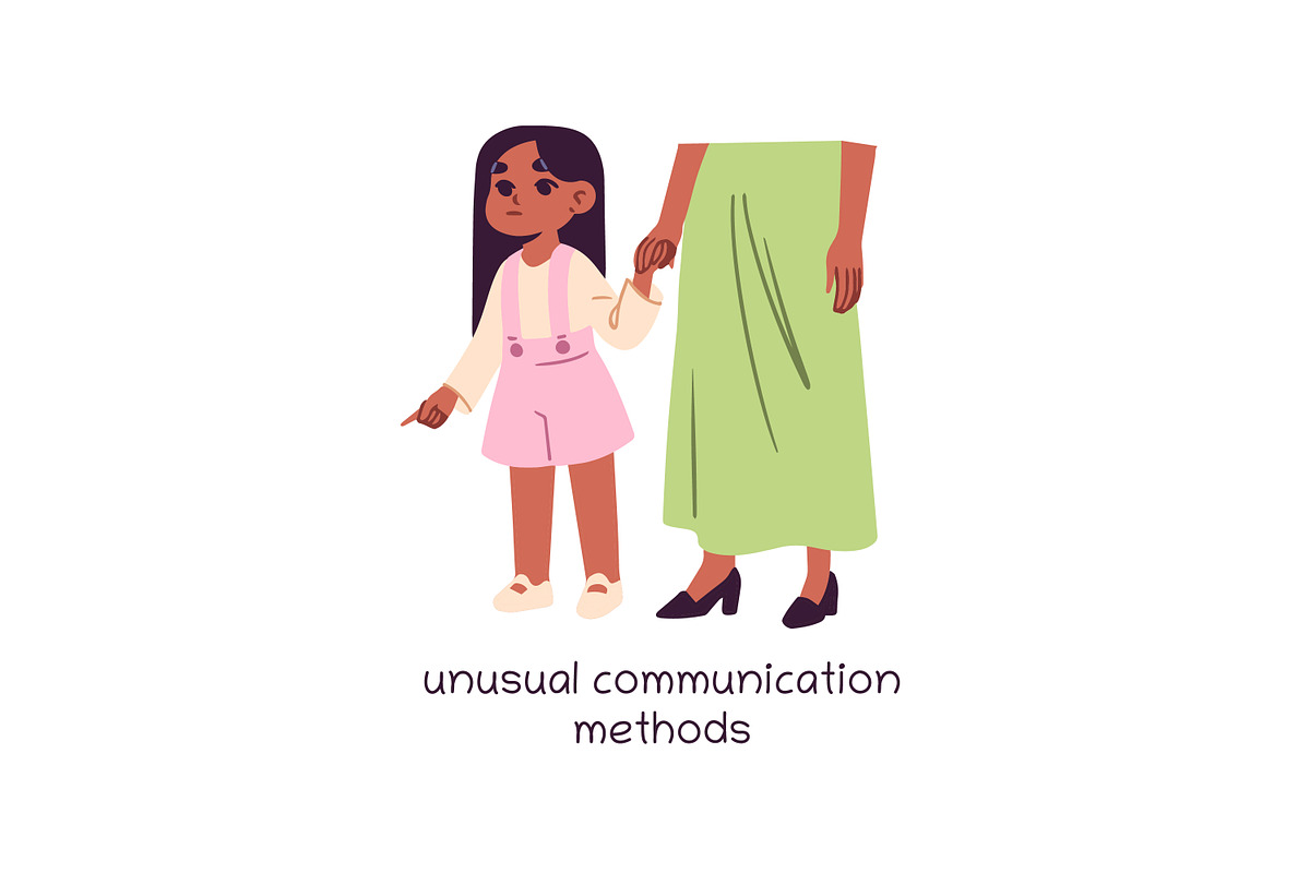 Kids autism signs set, a Healthcare Illustration by PaperTrident (Photo 6 of 9)