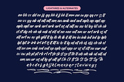 Duster Nighty Bold Handwritten Fon, a Script Font by Letterena Studios Script (Thumbnail 20 of 20)