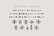Stonage - Handwritten Font Family, a Symbol Font by Struvictory.art (Thumbnail 6 of 11)