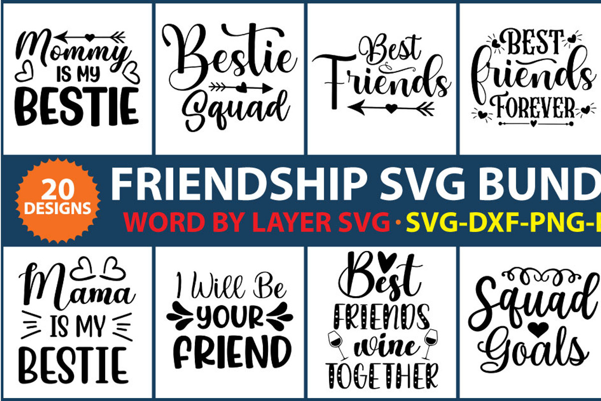 Friendship SVG Bundle, SVG Bundle, an Object Graphic by Creative Art
